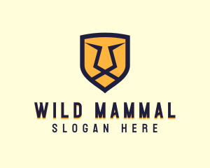 Angry Wild Lion  logo design