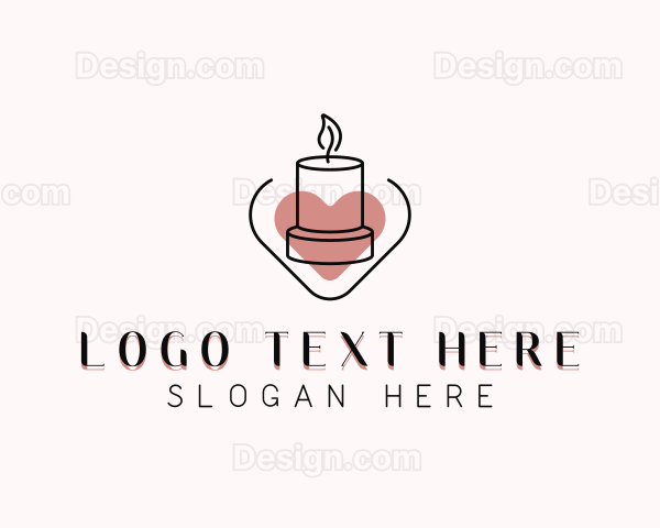 Artisanal Decor Candle Logo