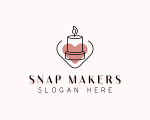 Artisanal Decor Candle logo design