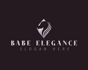 Equine Elegant Horse logo design