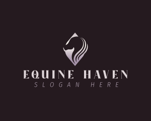 Equine Elegant Horse logo design