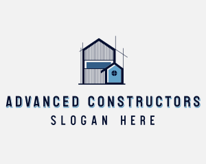 House Architecture logo design