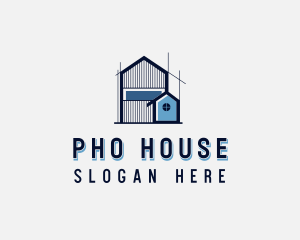 House Architecture logo design