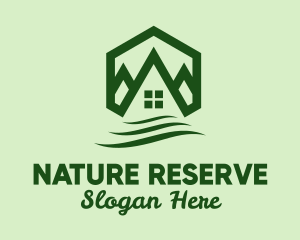 Green Nature Housing  logo design