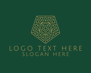 Elegant Pentagon Star Logo