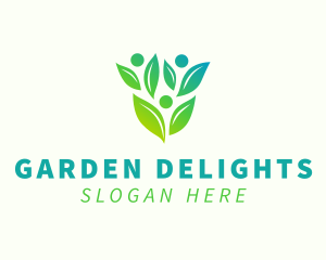 Community Garden Planting logo design