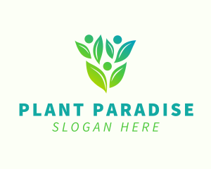 Community Garden Planting logo design