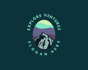 Mountain Peak Explorer logo design