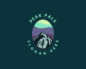 Mountain Peak Explorer logo design