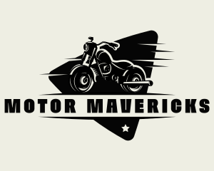 Motorcycle Rider Biker logo design