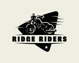 Motorcycle Rider Biker logo design