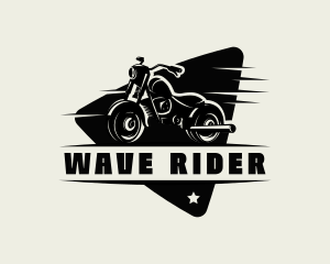 Motorcycle Rider Biker logo design