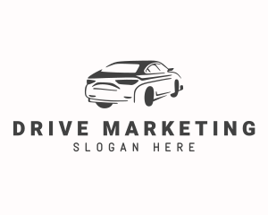 Sedan Car Driving logo