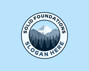 Forest Mountain Scenery logo