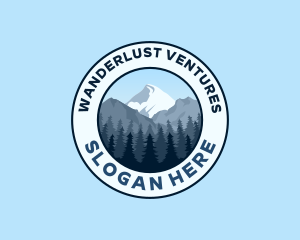 Forest Mountain Scenery logo