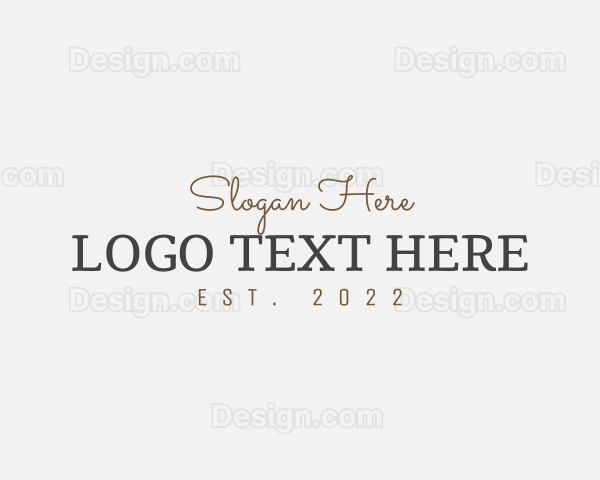 Premium Accessory Wordmark Logo