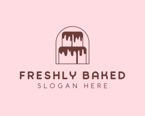 Pastry Cake Dessert logo design