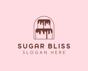 Pastry Cake Dessert logo design