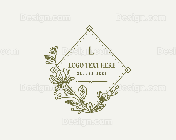 Floral Garden Diamond Logo