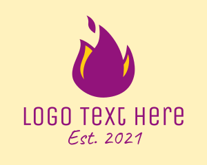 Purple Flame Resto logo