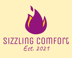 Purple Flame Resto logo