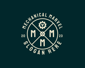 Industrial Handyman Mechanic logo design