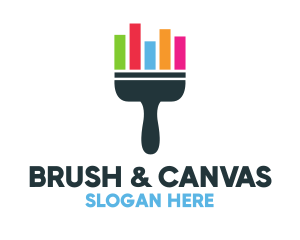 Bar Chart Brush logo