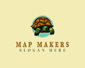 Georgia Reptile Tortoise  logo design