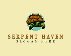 Georgia Reptile Tortoise  logo design