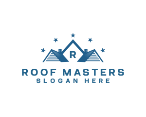 Roofing Property Realty logo design