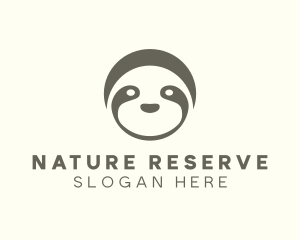 Sloth Face Sanctuary logo design