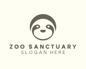 Sloth Face Sanctuary logo design