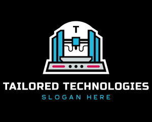 3D Manufacturing Machine logo