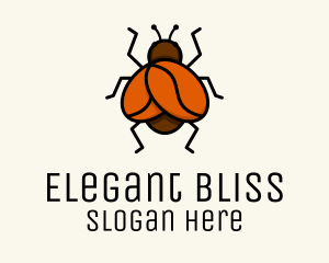 Coffee Bean Bug Logo