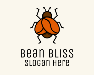 Coffee Bean Bug logo design