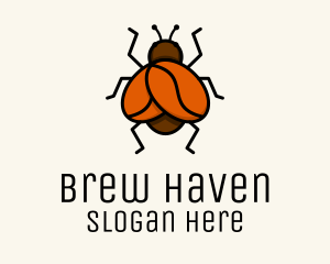 Coffee Bean Bug logo design