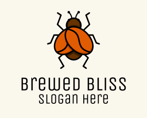 Coffee Bean Bug logo design