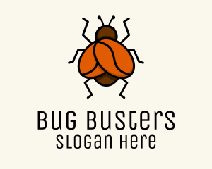 Coffee Bean Bug logo design