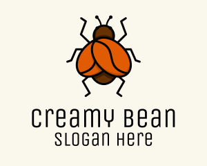 Coffee Bean Bug logo design