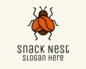 Coffee Bean Bug logo design