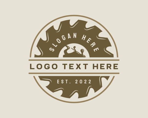 Hand Planer Carpentry logo