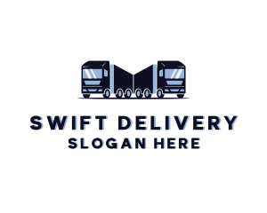 Cargo Delivery Trucking logo design