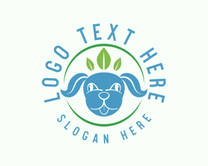 Organic Puppy Leaf logo