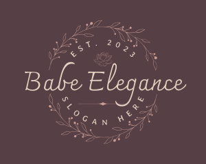 Elegant Floral Style logo design