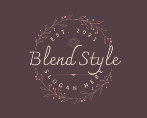 Elegant Floral Style logo design