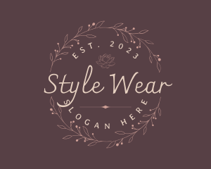 Elegant Floral Style logo design