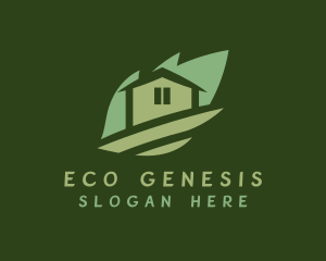 Eco House Realty logo design