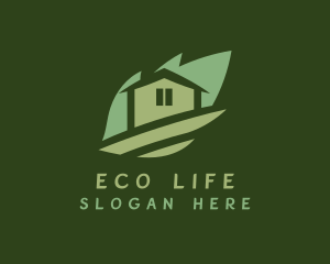 Eco House Realty logo design