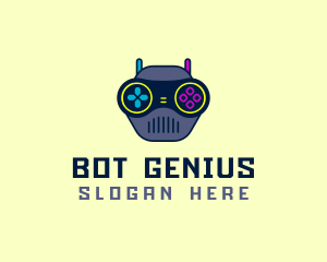 Gaming Robot Controller logo design