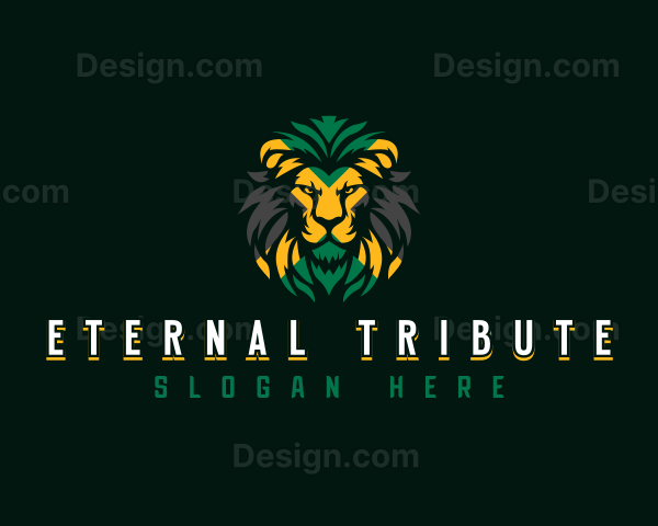 Lion Safari Animal Logo